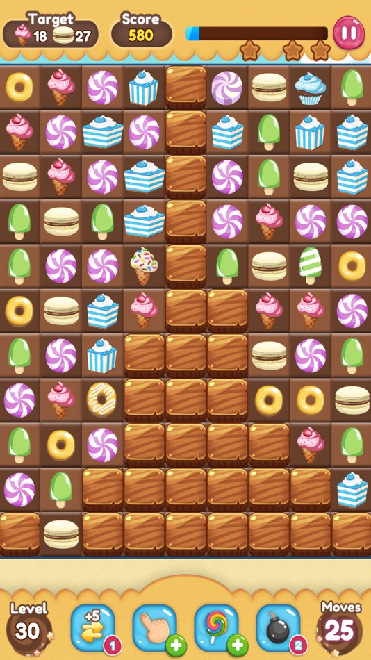 #5. SweetPang - 3Match (iOS) 由: wonjun choi