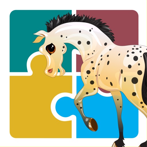 Cute Pony Puzzle for Little Kids icon