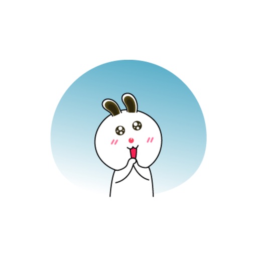 Sweet Rabbit Animated stickers by Nuy hoho icon