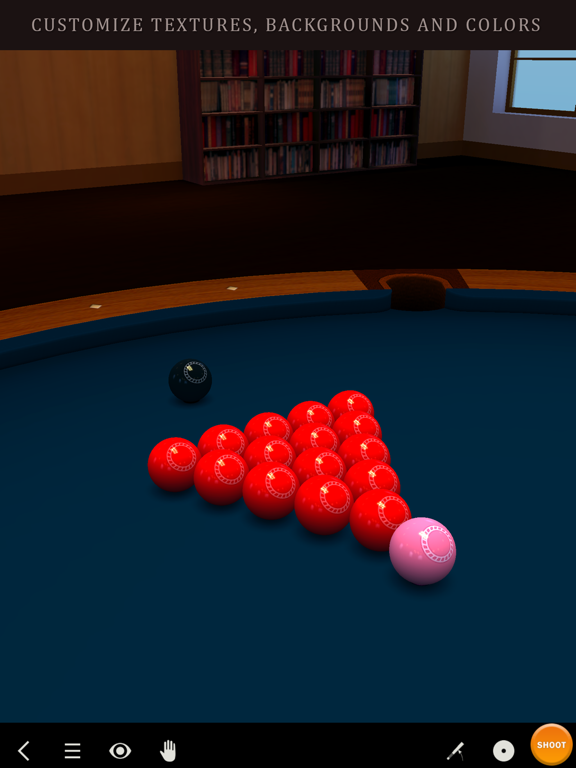 Screenshot #2 for Pool Break Lite 3D Billiards 8 Ball Snooker Carrom