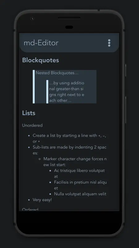 Pro Markdown Editor and Reader screenshot 7 of 7