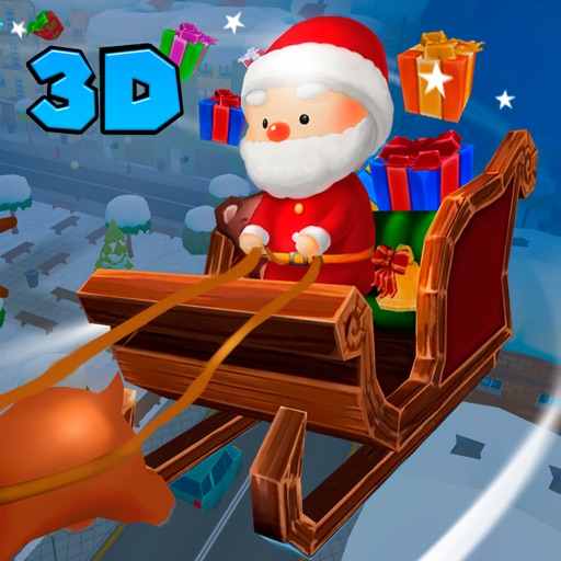 Christmas Santa Sleigh Parking Simulator 3D Full Icon