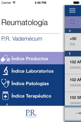 PR Vademecum Reumatología screenshot 3