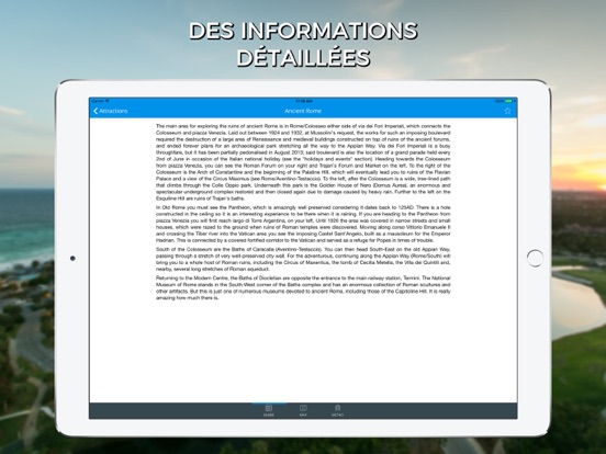 Screenshot #5 pour Rome Guide Voyage avec Offline Maps