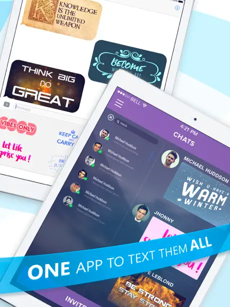 Textist - Colourful Vivid Text