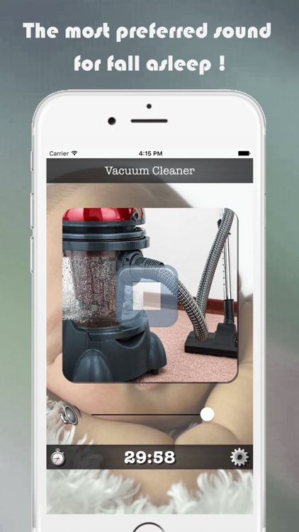 Baby Sleeping Vacuum Cleaner | calming your babies screenshot-4