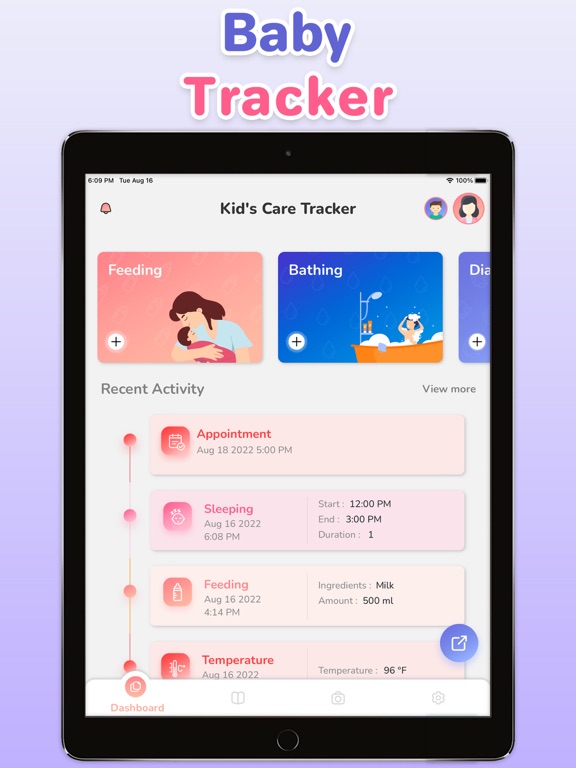 Screenshot #4 pour Baby Tracker