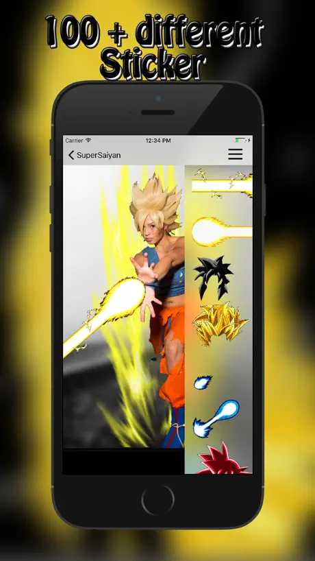 editor de fotos de bola de Dragón: edición dokkan