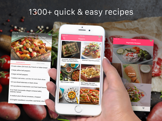 Screenshot #4 pour Vegetable Recipes, Ingredients & Meal Plans