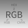 色彩专家: RGB/HEX/CMYK/HSB全格式转换器 - iPhoneアプリ