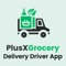 Grocery items delivery app for delivery drivers