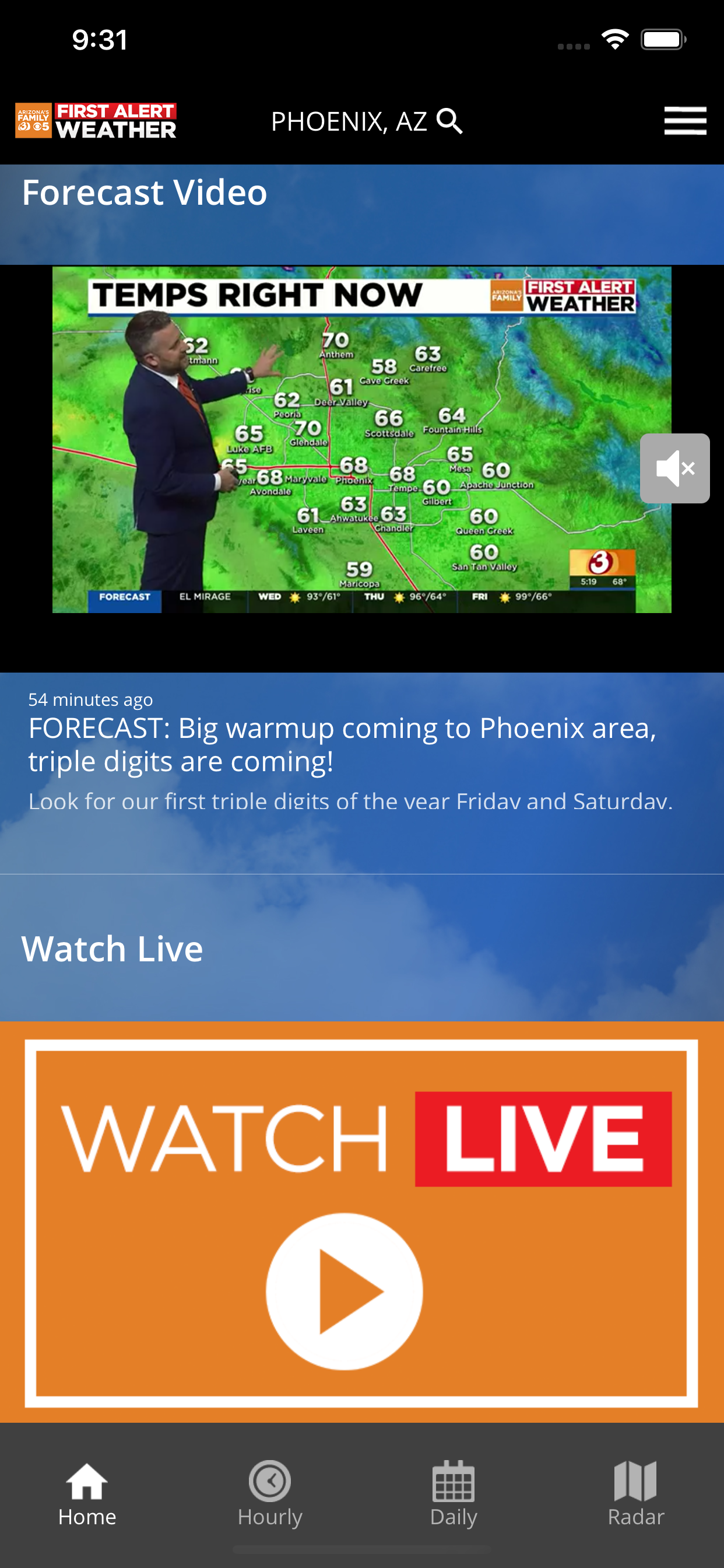 AZFamily's First Alert Weather