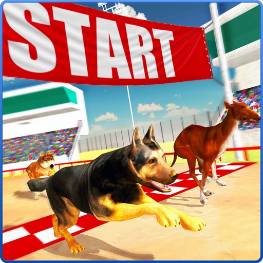 Dog Racing Stunt & Jump 3D Sim Icon