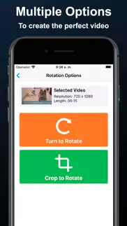 video rotate - fix rotation iphone screenshot 3