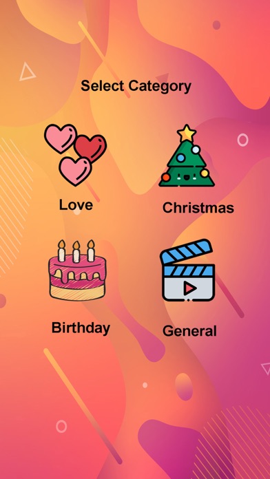 Video maker with music . Screenshot