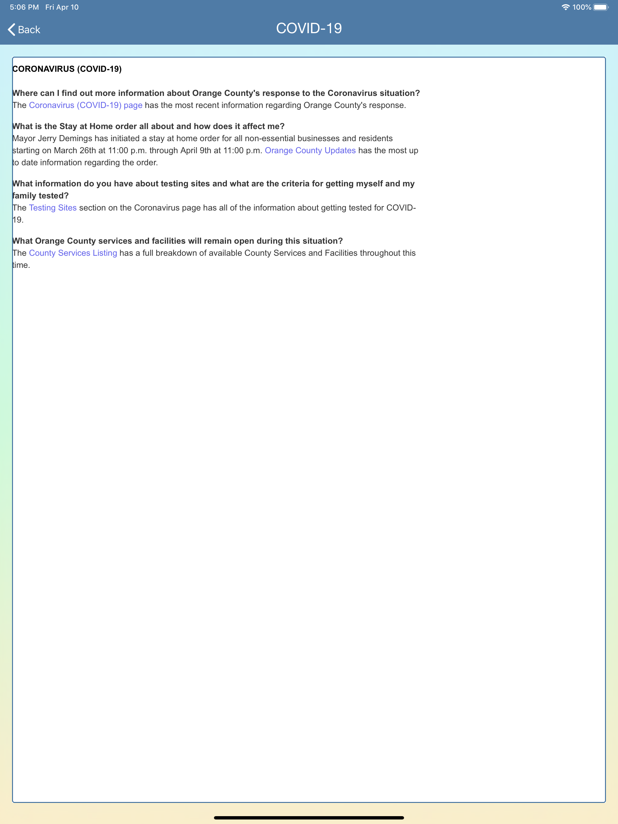 OCFL 311