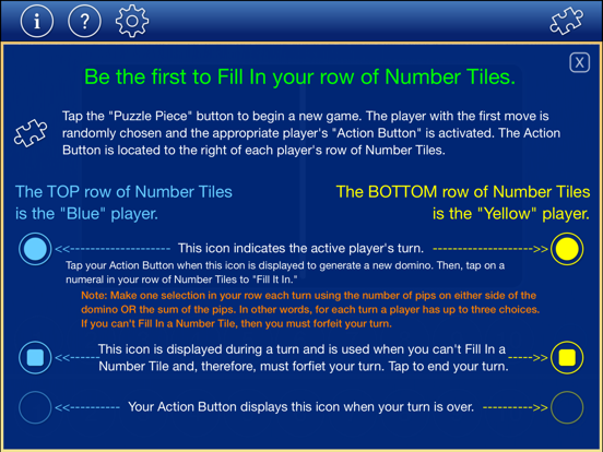 Number Tile Fill Up iPad screenshot