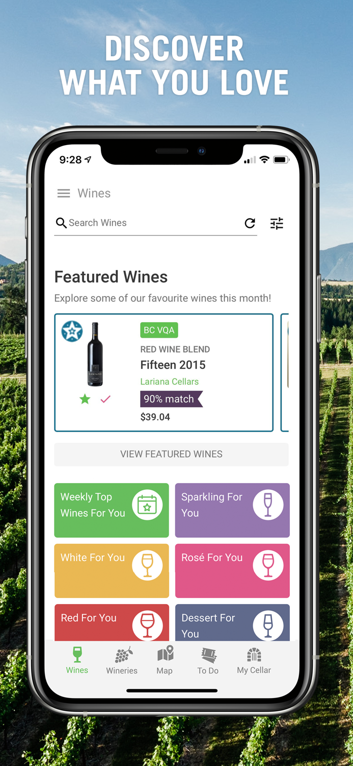 Wines of BC Explorer