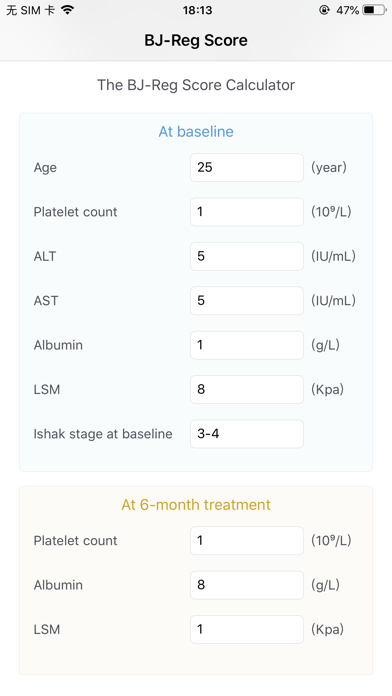 Screenshot #3 pour BJ-Reg Score