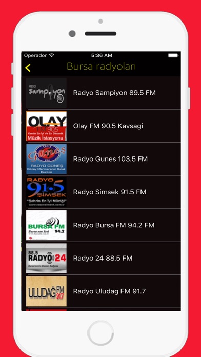 Screenshot 4 of Radio Turkey - Turkish Live Radios Stations Online App
