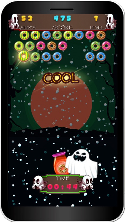 Ghost Donut Shooter - Puzzle Bubble Deluxe
