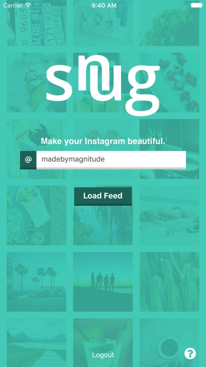 Snug for Instagram - Preview your photos