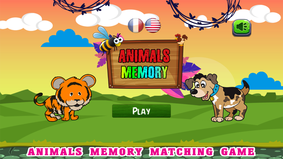 #1. Animals Memory Matching Game - Brain Trainers (iOS) 由: Jadet Daengsaengtien