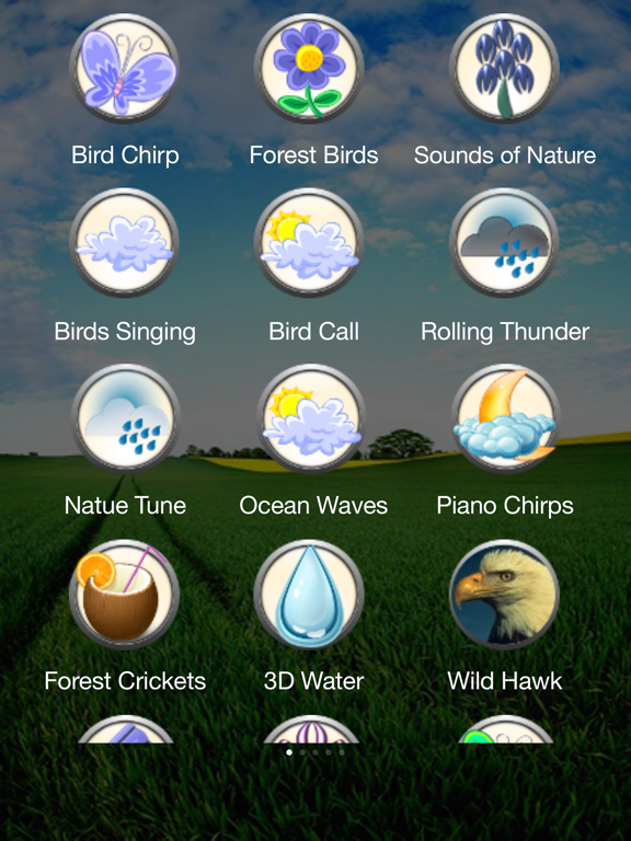 Screenshot #5 pour Sons naturels et tonalités