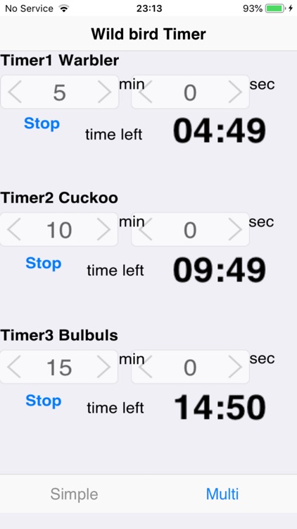 Wild bird Timer screenshot-4