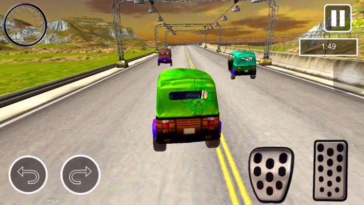 Real Rickshaw Driving - Racing Simulation Game screenshot-3