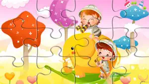 cartoons jigsaw puzzles for kids education screenshot #1 for iPhone