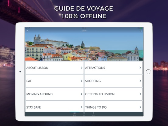 Screenshot #4 pour Lisbonne Guide Voyage avec Offline Maps