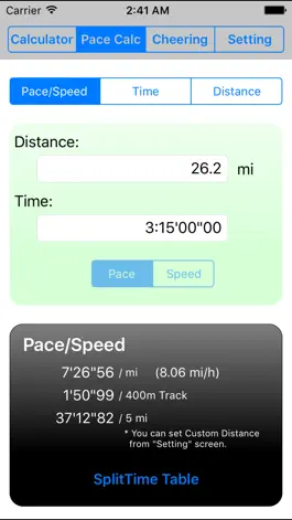 Game screenshot Calculator For Runner (CalcForRun) apk