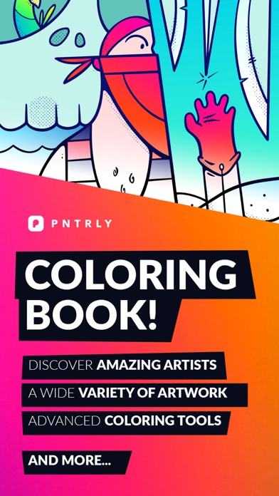 PNTRLY: Adult Coloring Book Screenshot