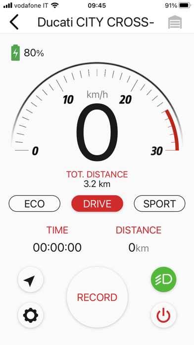 Ducati Urban e-Mobility Screenshot