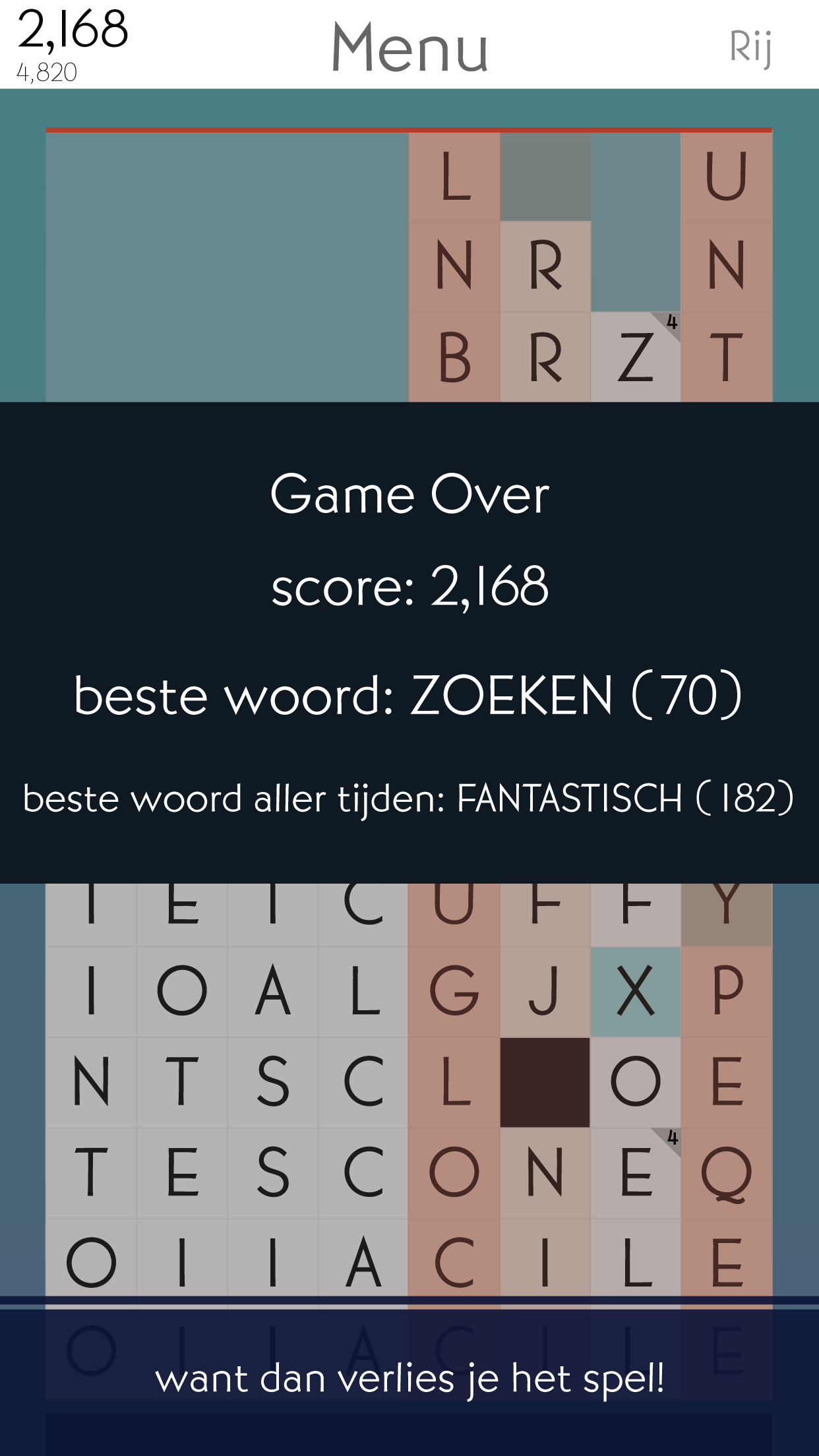 SpellTower Nederlands