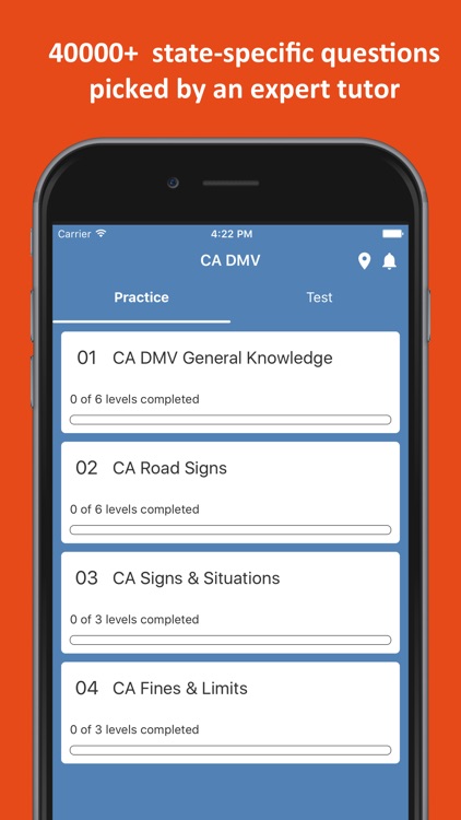 CA DMV Permit Practice Test screenshot-0