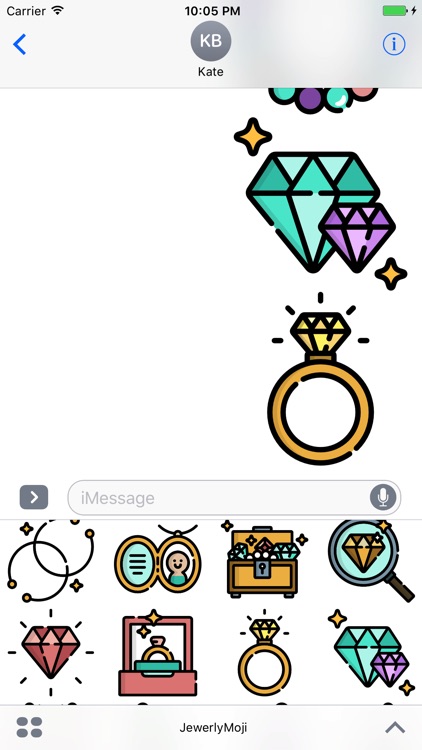JewerlyMoji - Bling Bling Stickers