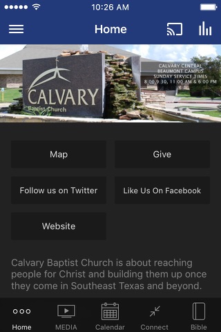 Calvary Baptist Church App - náhled