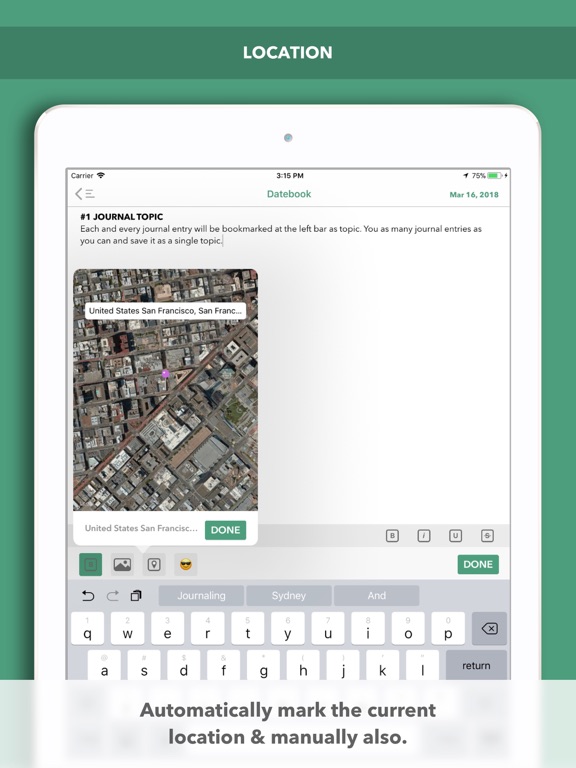 Screenshot #4 for DateBook -Journal | Memoir