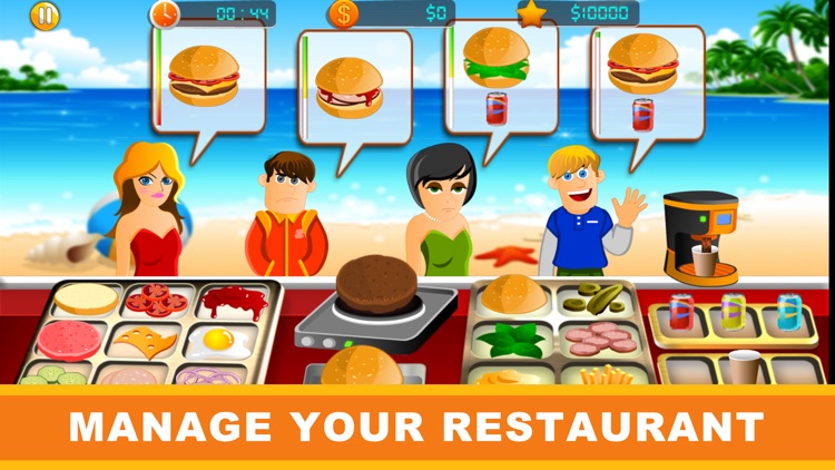 Cooking Burger Food: restaurant games