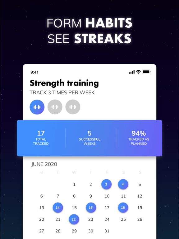 North Star: Goals & Habits iPad screenshot 4 - Productivity app