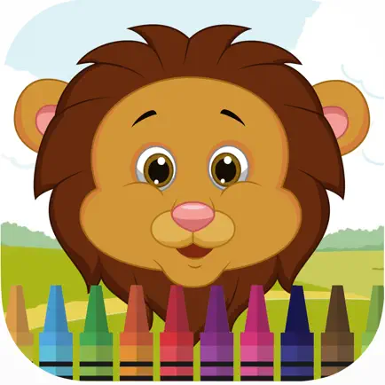 Zoo animal face coloring book for kids games Cheats