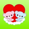 Valentine's Bears > Stickers!