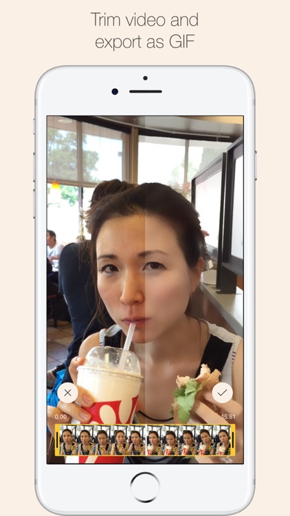 CreamCam: auto selfie enhancer