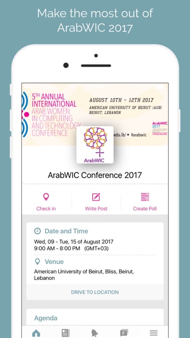 ArabWIC 2017 Conference screenshot 2