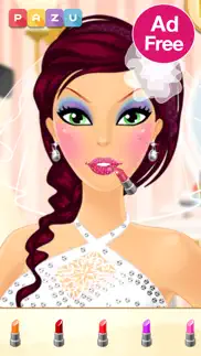 makeup girls wedding dress up iphone screenshot 2