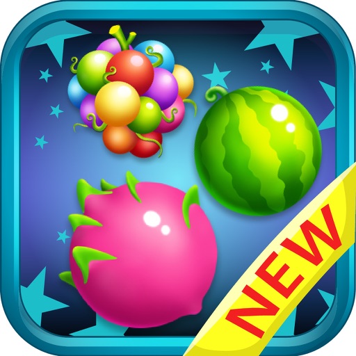 Fruit candy magic match 3 games icon