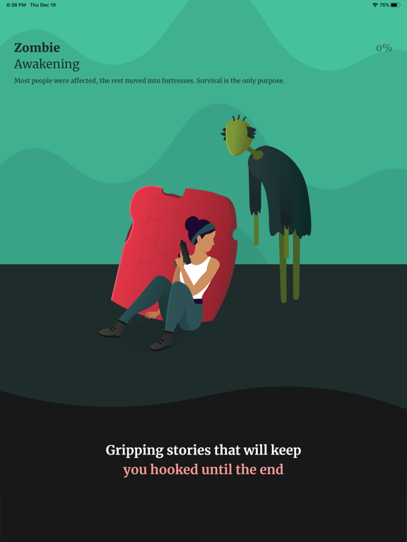 ShortReads: Interactive Story iPad screenshot 4 - Book app