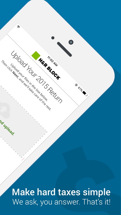 H&R Block Tax Prep and File 2016 returns